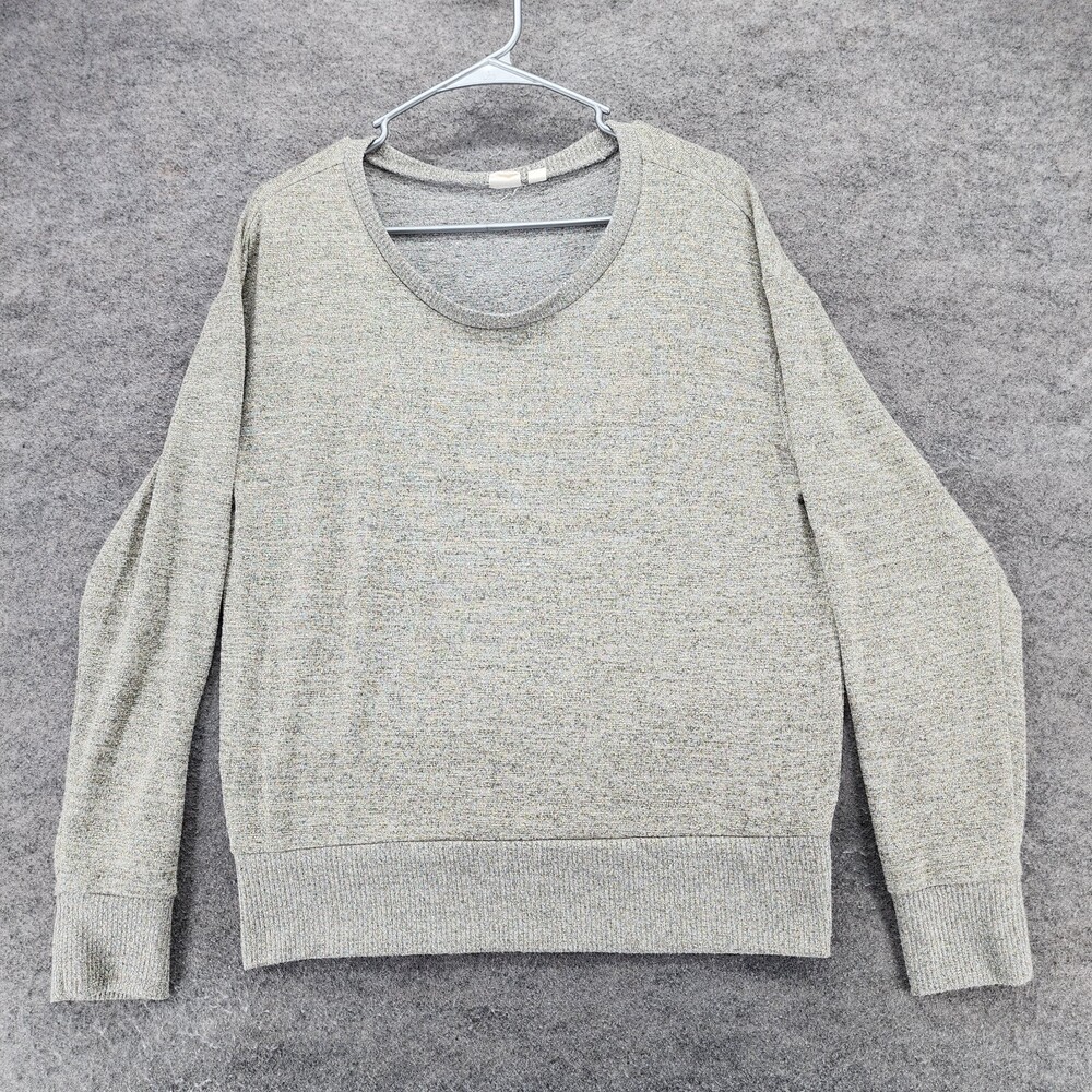 GAP Shirt Womens Long Sleeve Gold
